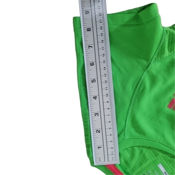 𝅺adidas Green Women top , Supernova Running Tee Performance Active Wear US S - Picture 7 of 11